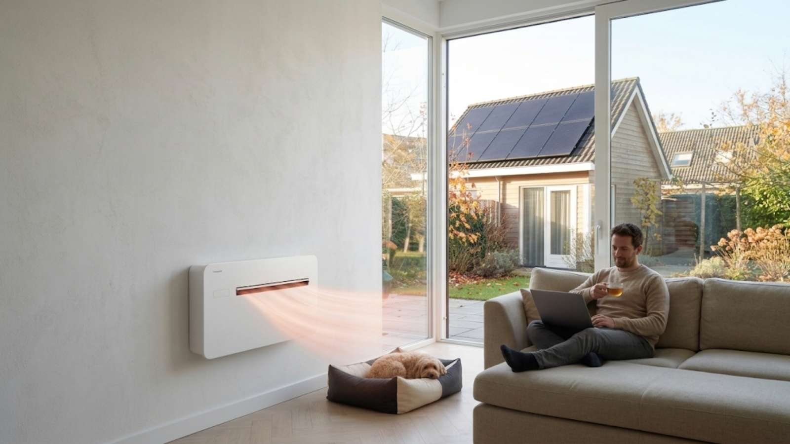 elektrisch verwarmen lucht-lucht warmtepomp