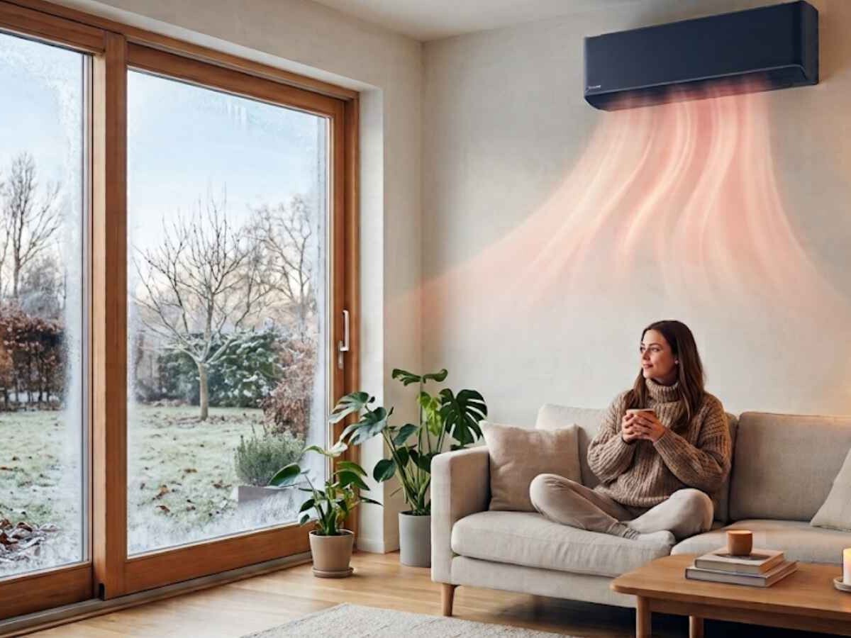 verwarmen met airco bij vriestemperaturen
